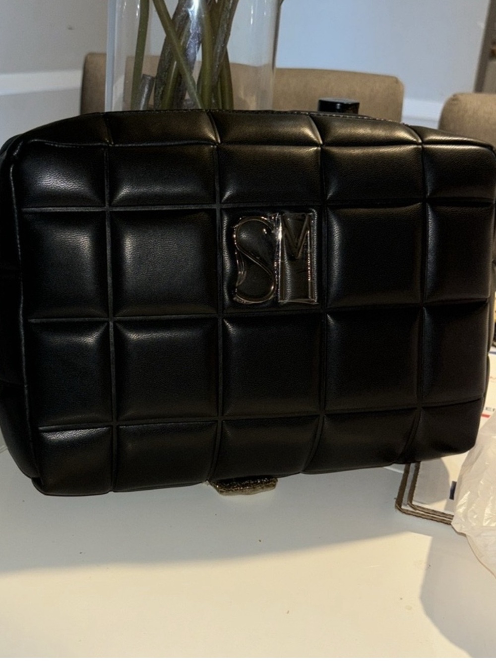 Steve MaddenBlack Knot Cosmetic Bag 💗💗💗